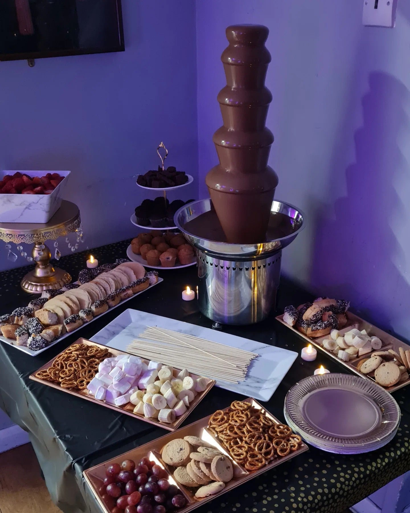Chocolate Fountain for Hire for your Event / Birthday / Weeding