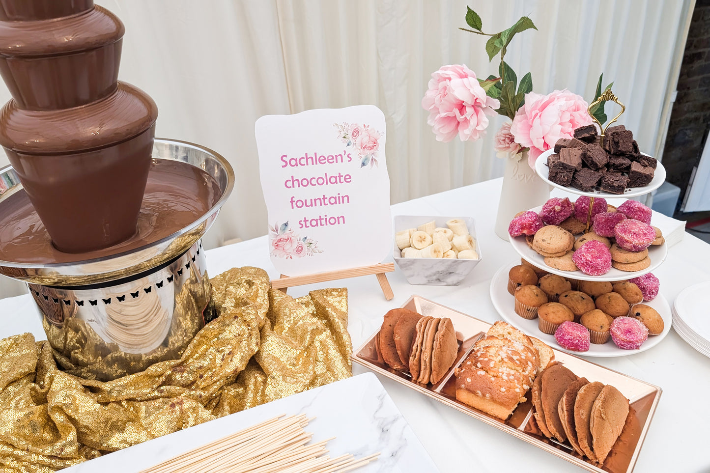 Chocolate Fountain for Hire for your Event / Birthday / Weeding
