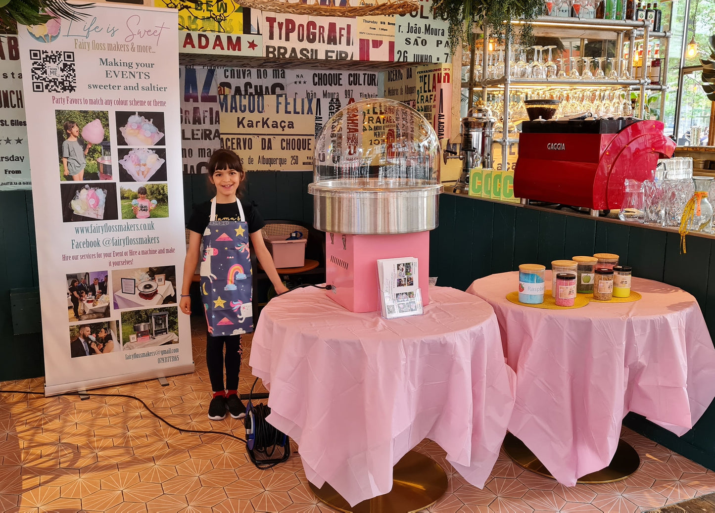 Candy Floss And Popcorn Hire Package